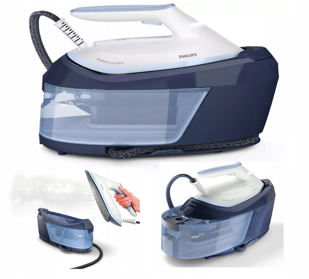 Iron Steam Generator PHILIPS PSG6026/20 2400W OptimalTemp Brand Philips