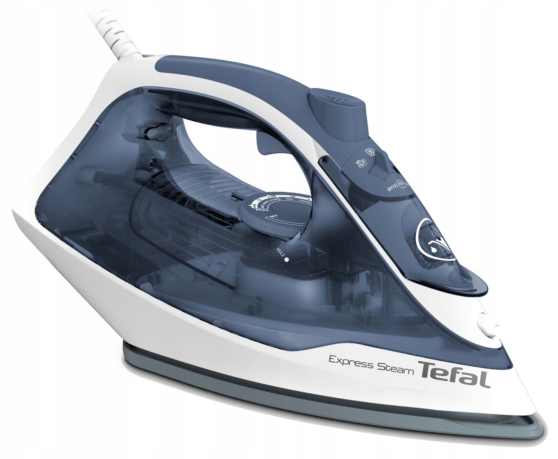Iron TEFAL Express FV2837 ceramic foot 2400 W Anti-limestone system