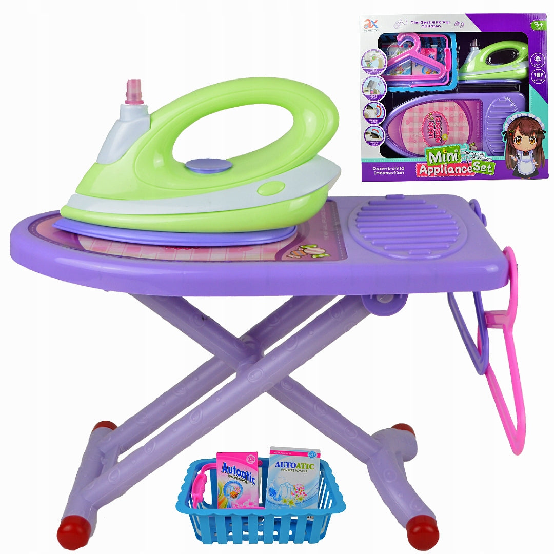 Iron with ironing board for children toy