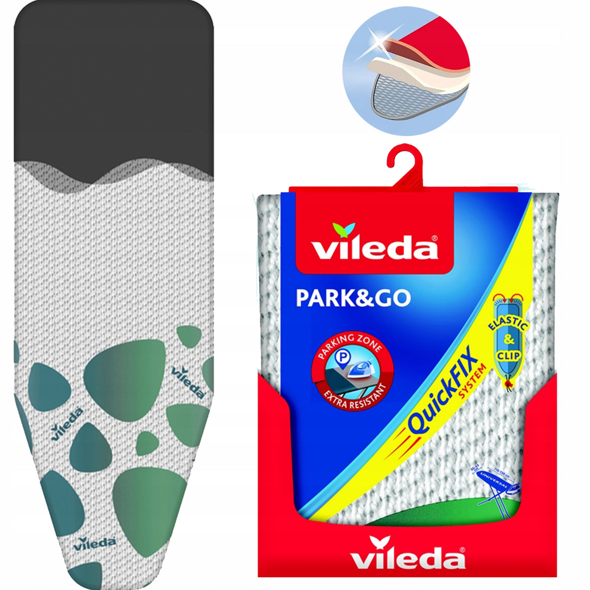 Ironing Cover For Board Vileda Park + Go