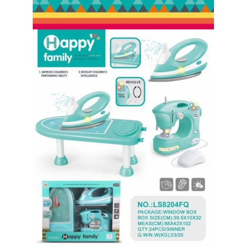 Ironing Kit with Sewing Machine for Kids Gift Toy Certificates and opinions CE