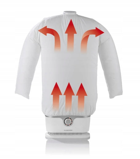Ironing machine for shirts CLEANmaxx 2in1 1800W white