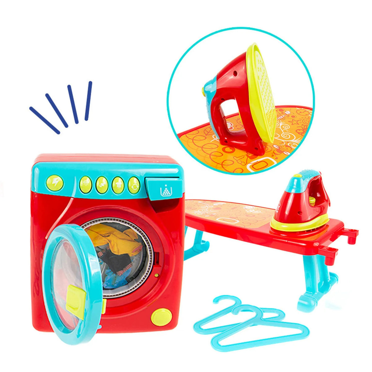 Ironing set Smiki Lady of the House washing machine iron board accessories
