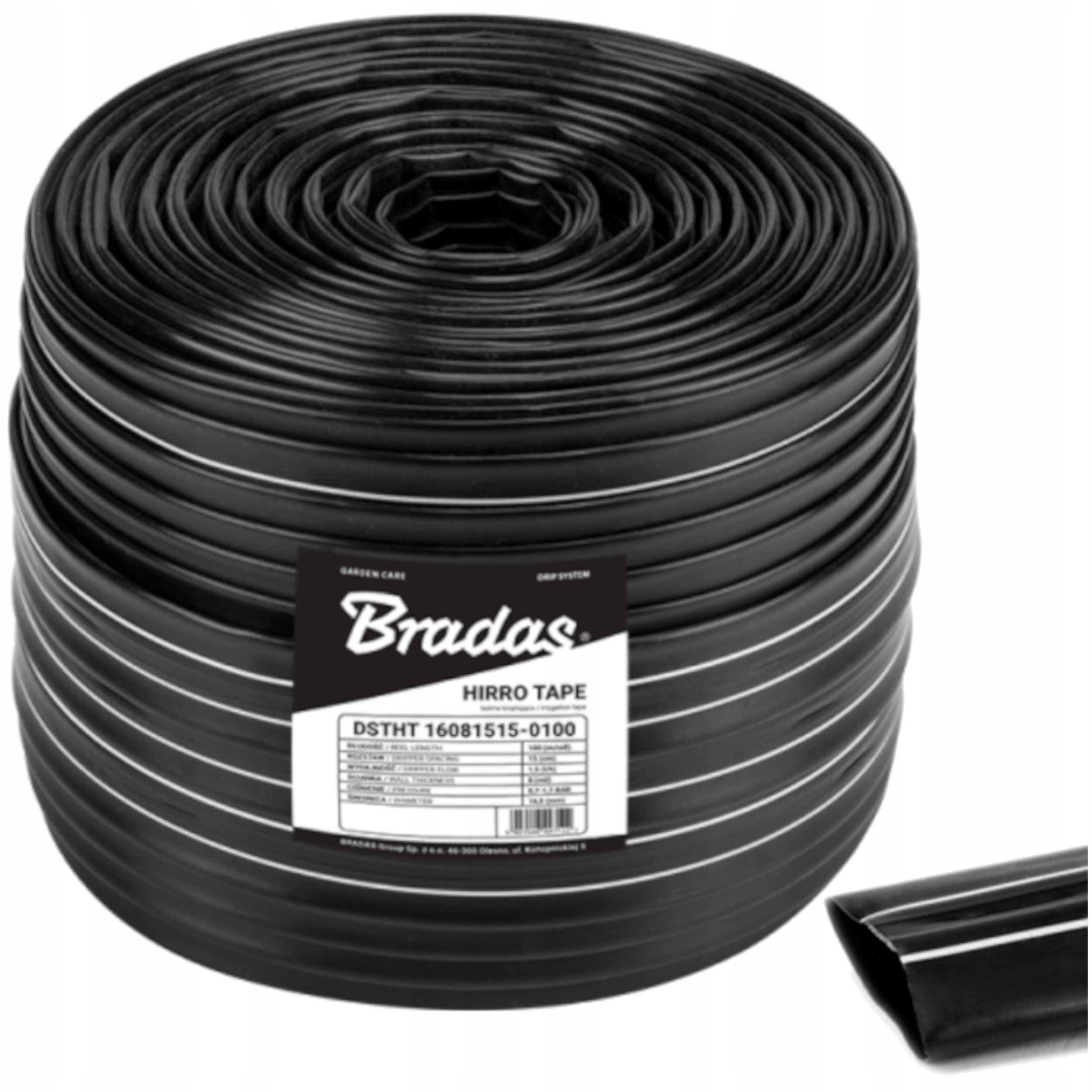 Irrigation Drip Tape 100m Line Hose Irrigation Droplet Strong