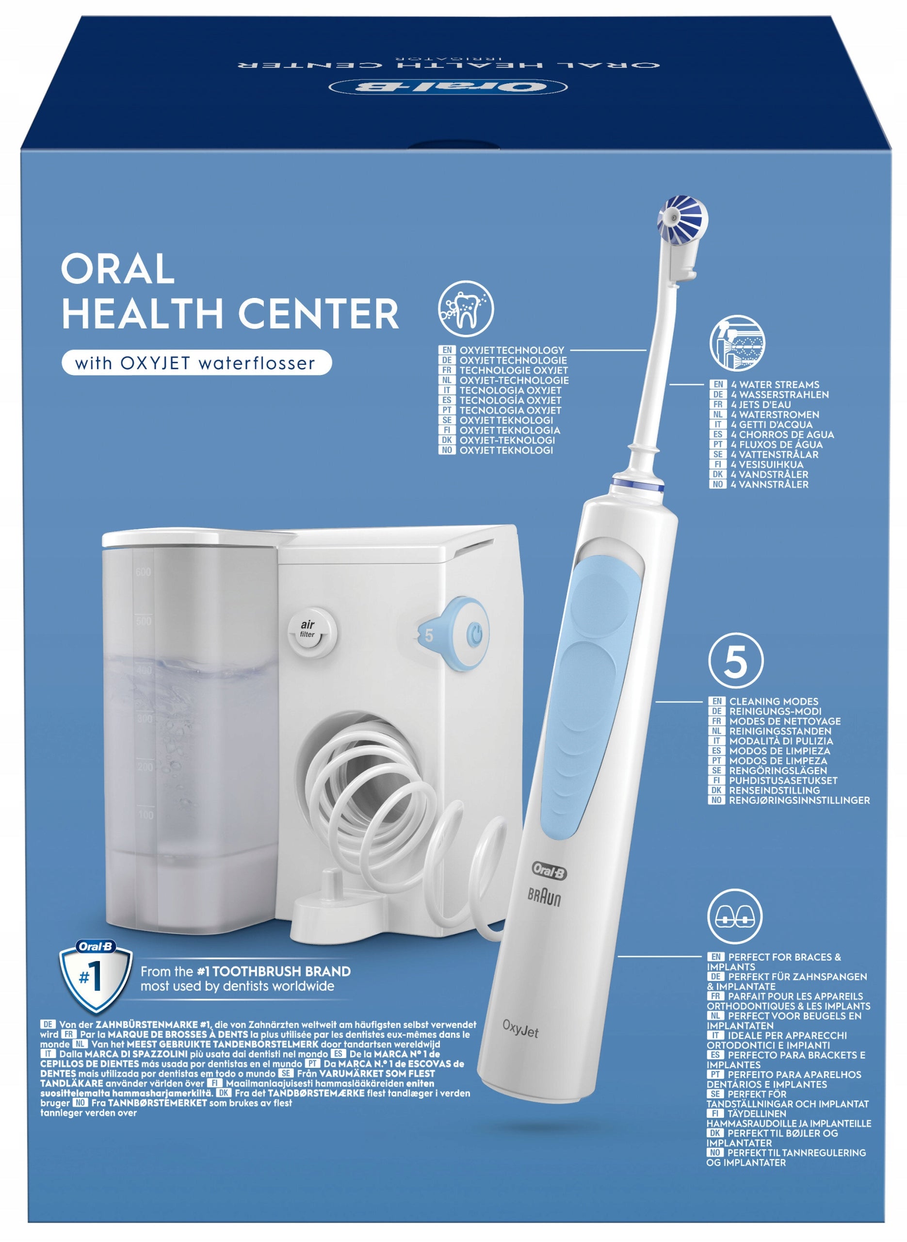 Irrigator Oral-B OxyJet MD20 Oral Health Center Brand Oral-B