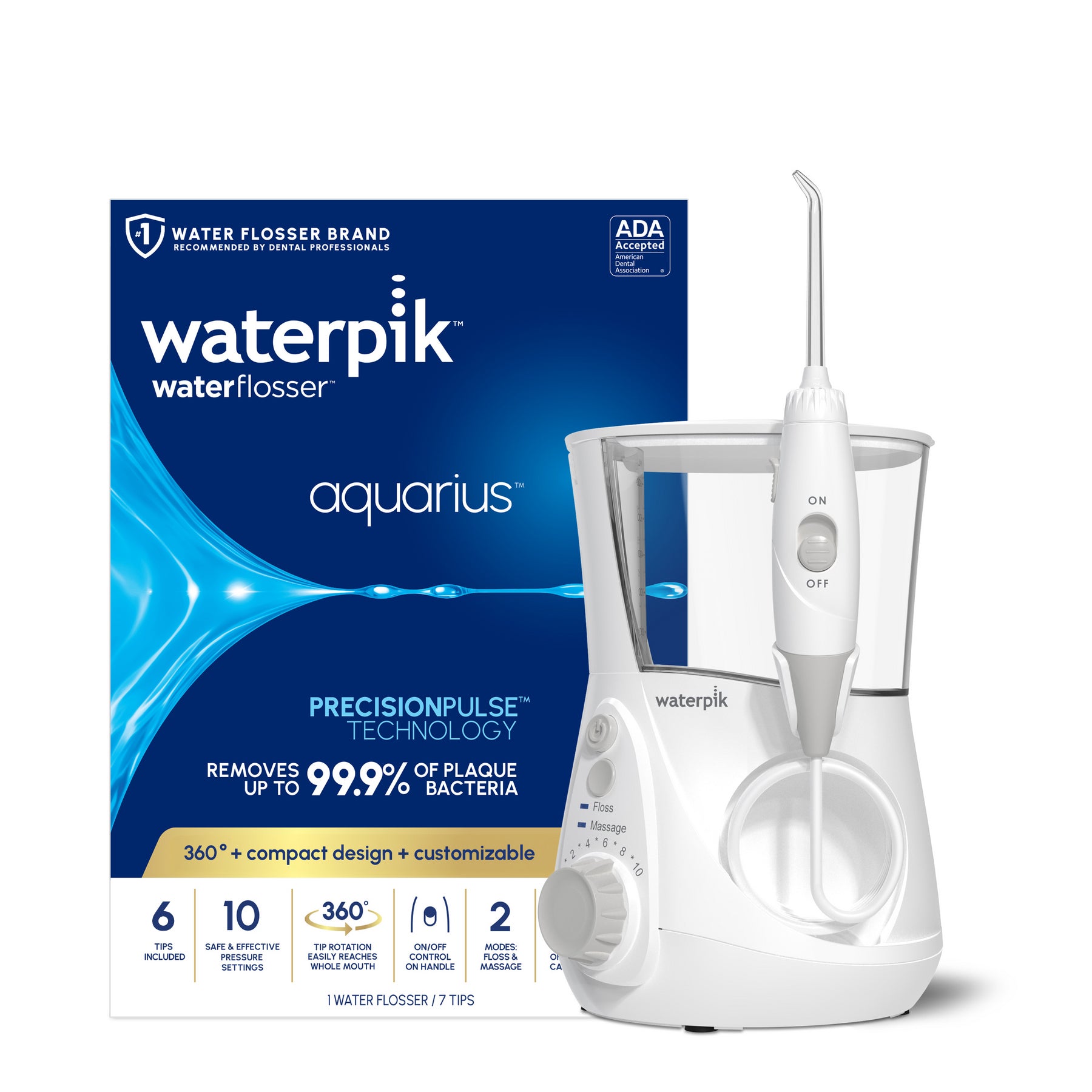 Irrigator Waterpik WF660 white dental WF-660EU stationary