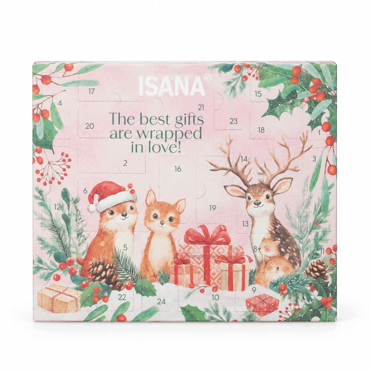 Isana Advent Calendar 2026 Women's for Women Teenagers Cosmetics LARGE