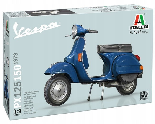 Italeri 4645 Vespa PX 125/150 (1978) 1:9 scooter model