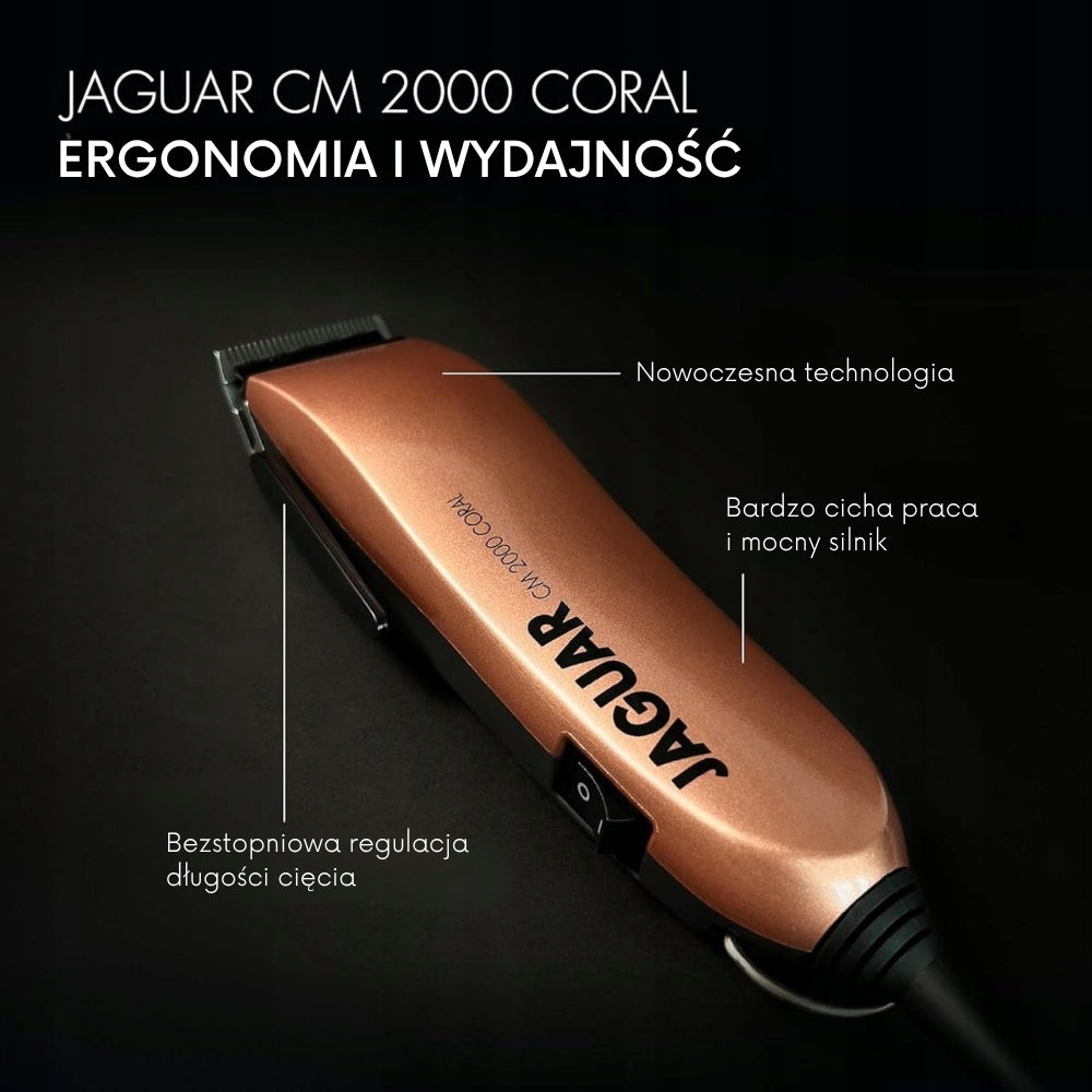 JAGUAR CM 2000 CORAL Professional Hairdressing Machine Manufacturer code 85611