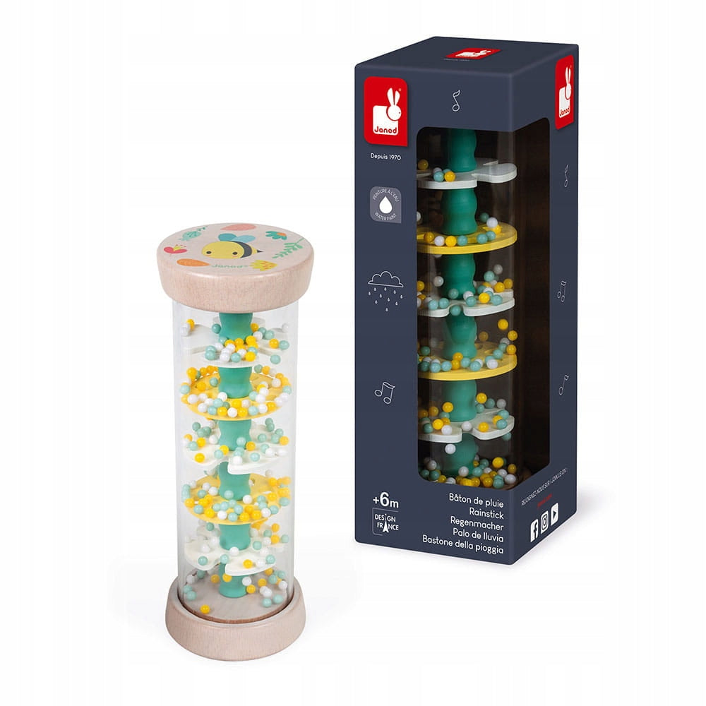 JANOD RATTLE RAIN STICK PURE 6M+ JANOD