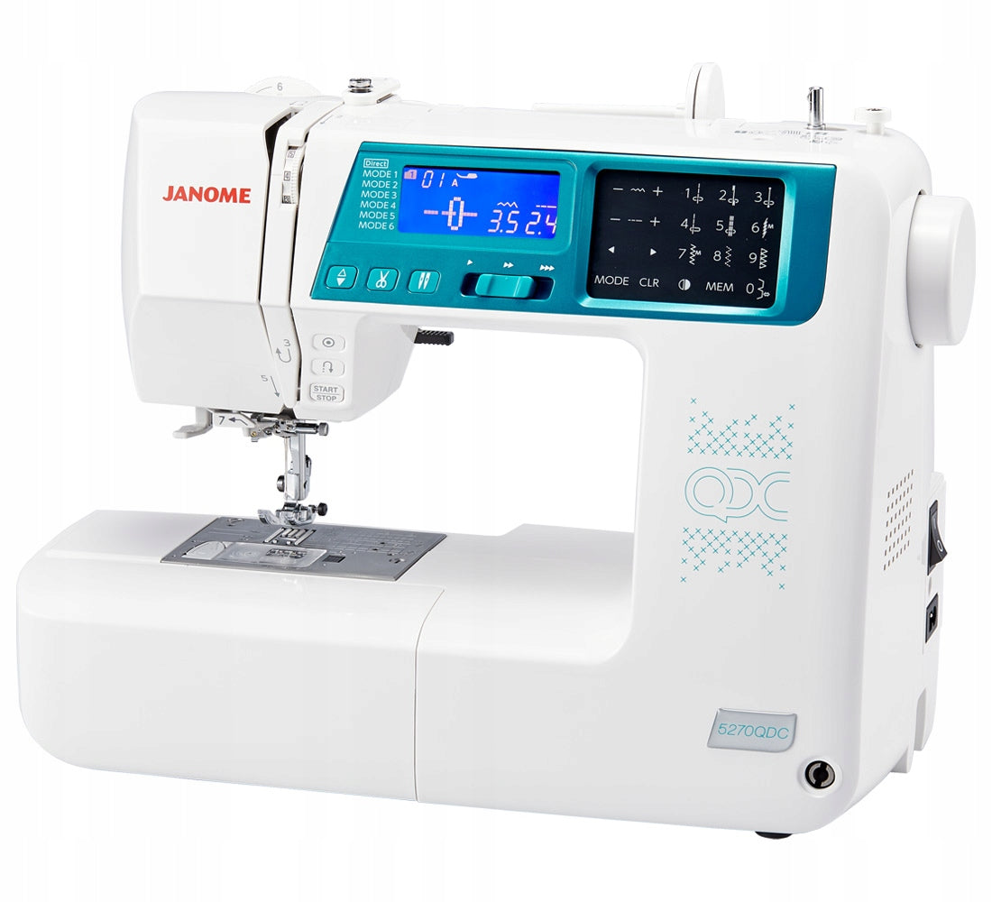 JANOME 5270QDC + Freebie sewing machine Brand Janome