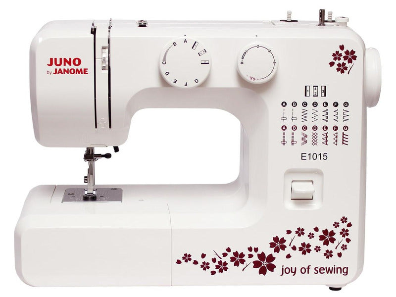 JANOME Juno E1015 sewing machine Dominant color white