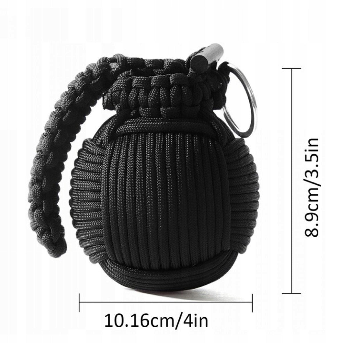 JB Tacticals Garnet Paracord 38in1 Survival Kit - Black Manufacturer code JB Tacticals Paracord granat survivalowy BLK