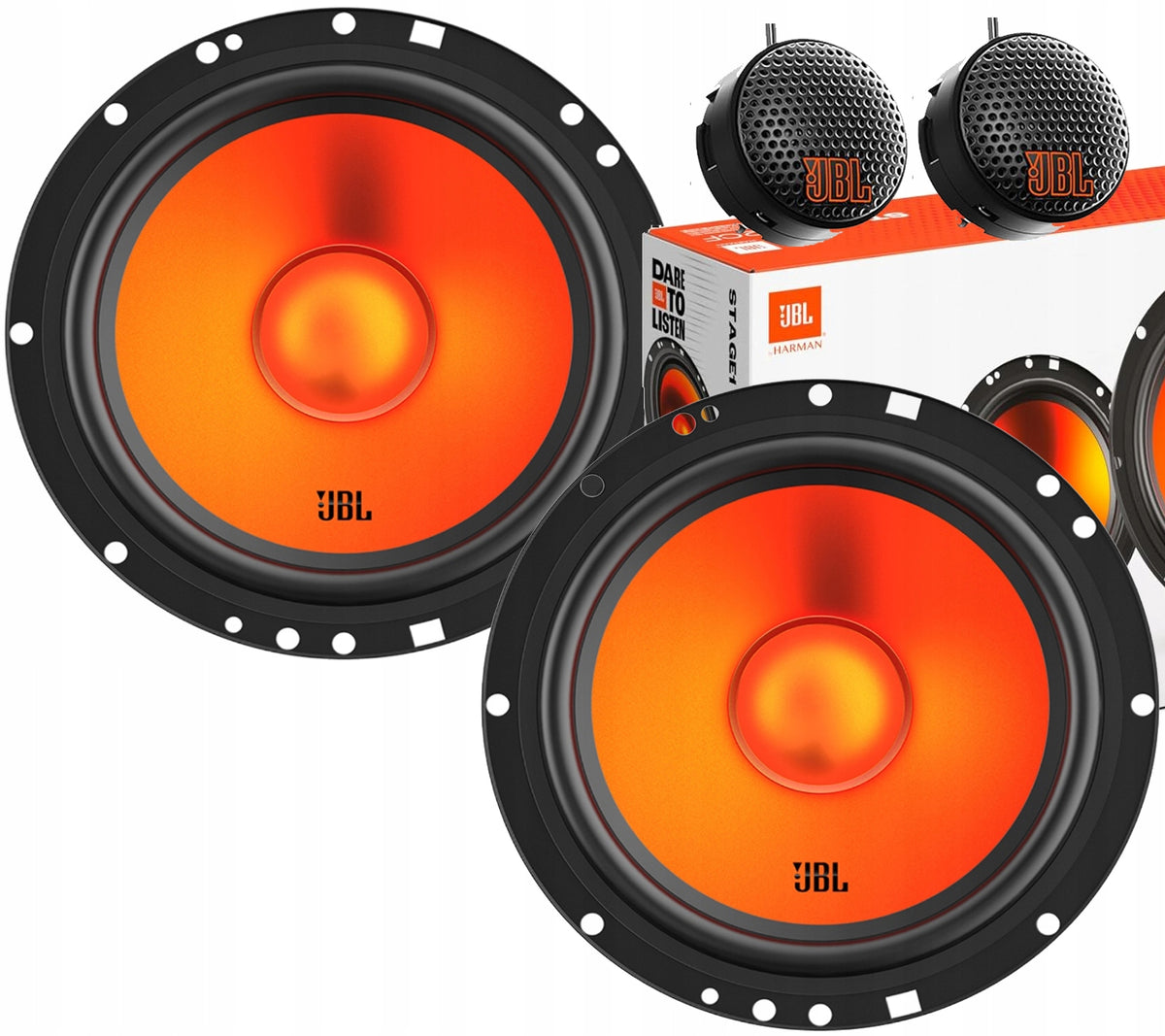 JBL POWERFUL BASS SPEAKERS 16,5cm 640 WATT 80W RMS + TWEETERS Manufacturer JBL