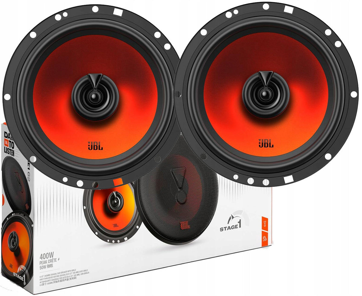 JBL POWERFUL TWO-WAY CAR SPEAKERS 400 WATT 50 W RMS 16,5cm 165mm EAN (GTIN) 1200130019715