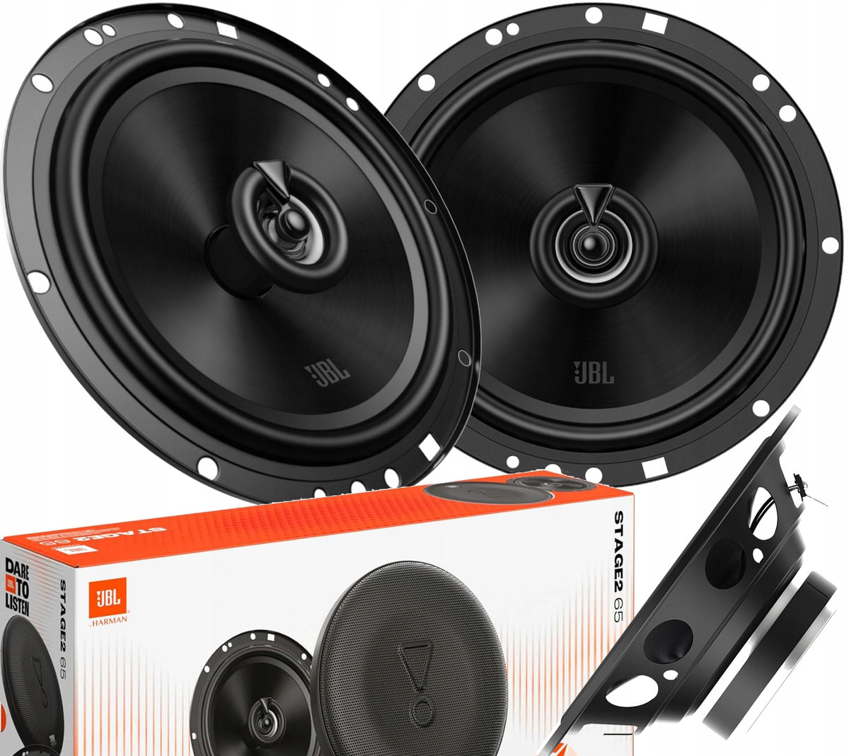JBL POWERFUL TWO-WAY CAR SPEAKERS 480 WATT 60 RMS 16,5cm 165mm