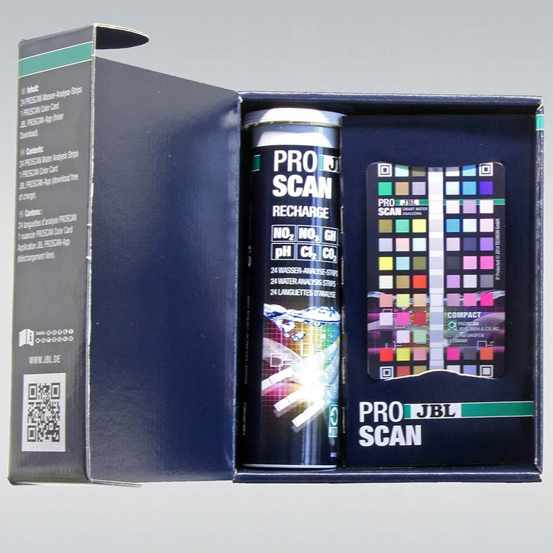 JBL ProScan Lubricant Water Test + Table 24 Strips Brand JBL