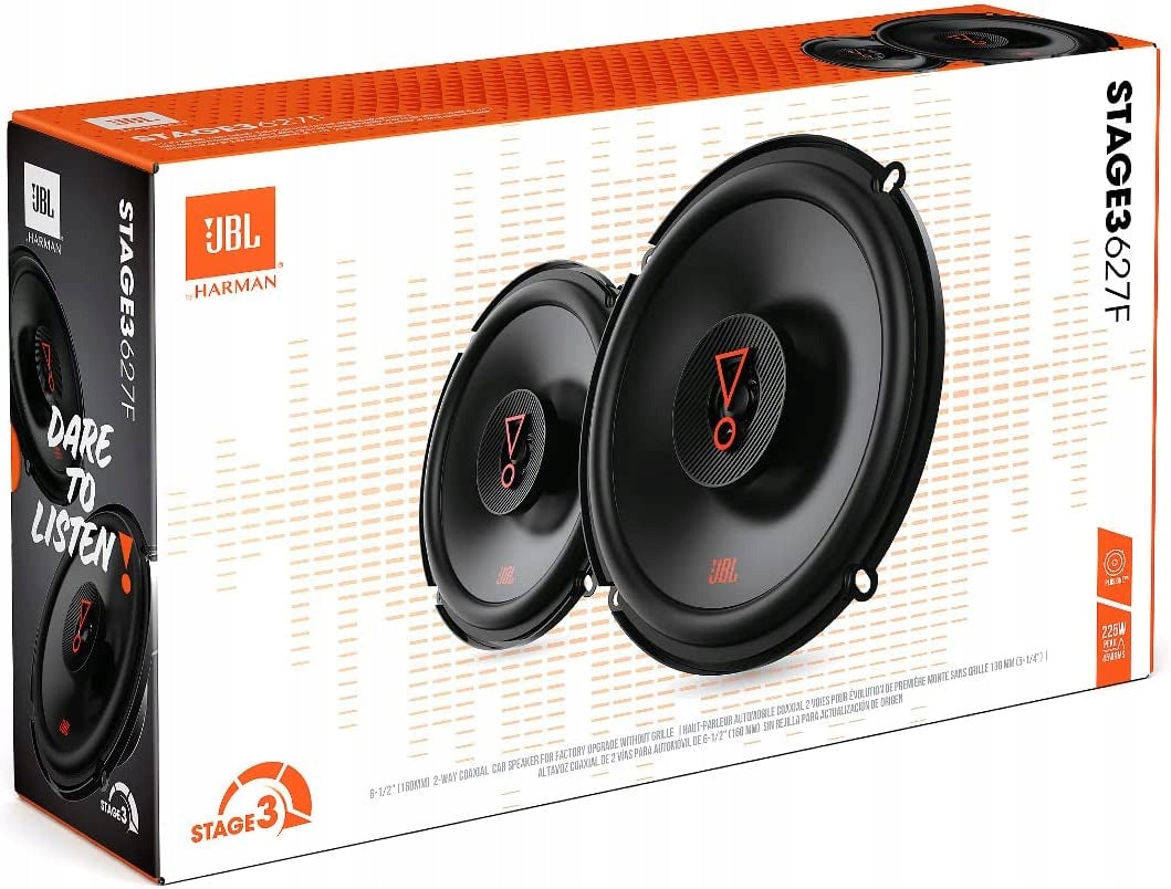 JBL Stage3 627F Car Speakers 165mm / 16,5cm 2 Way Stage3 Series Manufacturer code Stage 3 627F