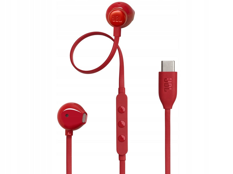 JBL Tune 305C In-Ear Headphones Red