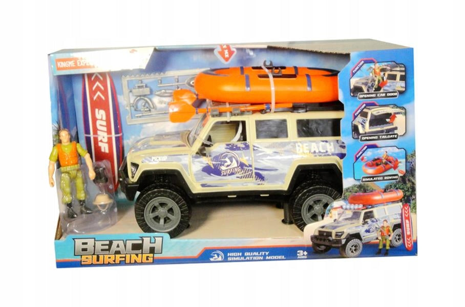 JEEP IN A BOX WITH LIGHT AND SOUND