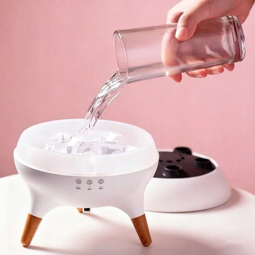 JELLYFISH HUMIDIFIER FRAGRANCE DIFFUSER WITH 7 RGB COLORS REMOTE CONTROL Maximum efficiency 0 m³/h