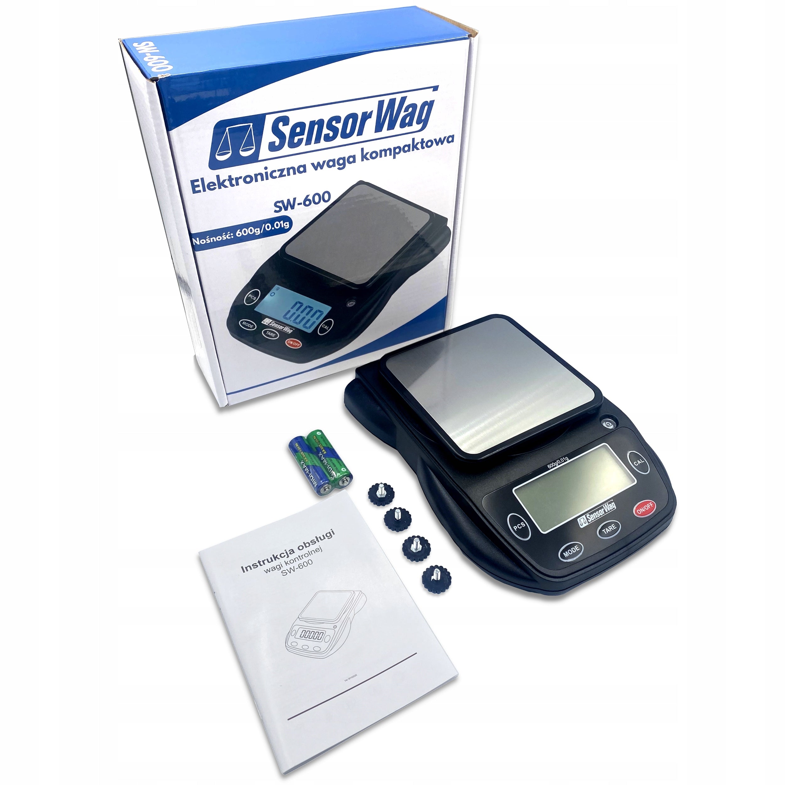 JEWELLERY SCALE FOR CAFE 600G UNIVERSAL COUNTING PRECISION PIECES Product weight with unit packaging 1 kg