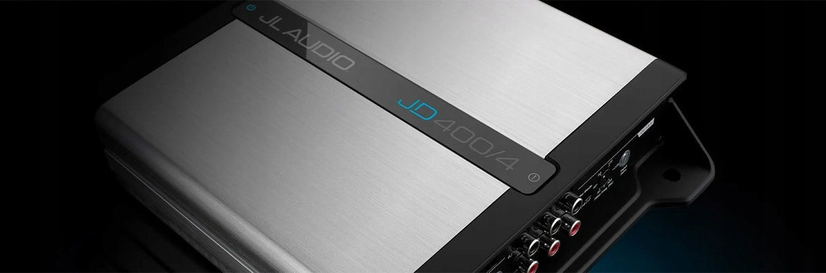 JL Audio JD400/4 | 4x100W RMS Amplifier | Class D | NexD | Made in USA Brand JL Audio