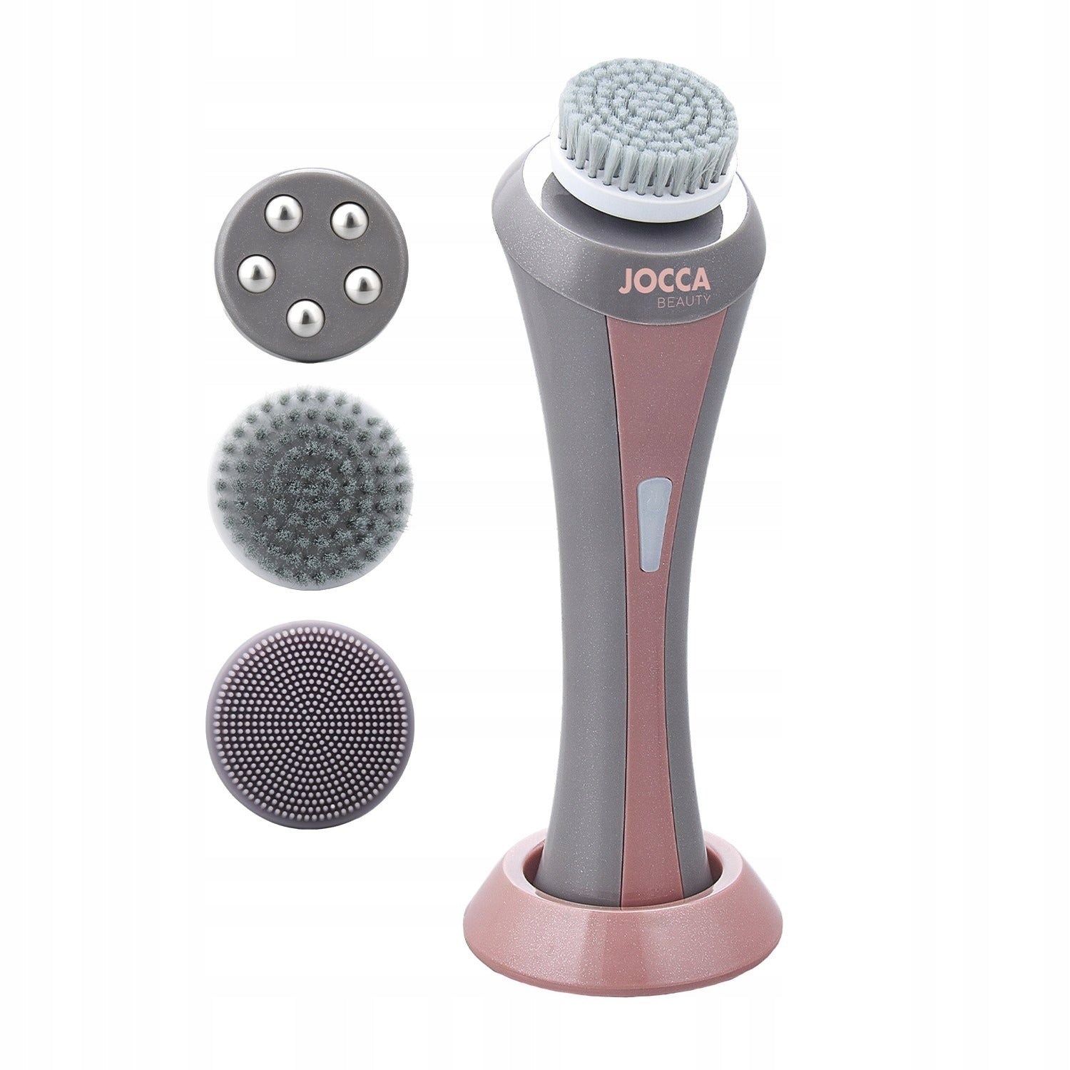 JOCCA Face Cleansing Brush 3 IPX5 USB Overlays Grey