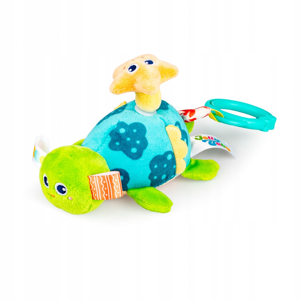 JOLLY BABY SOFT BELL PENDANT TURTLE STAŚ WITH VIBRATION 0m+ 82580 Brand Jolly Baby