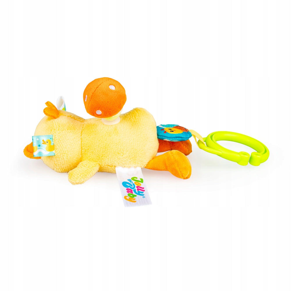 JOLLY BABY SOFT PENDANT DUCK JAŚ WITH VIBRATION 0m+ 82579 Brand Balibazoo