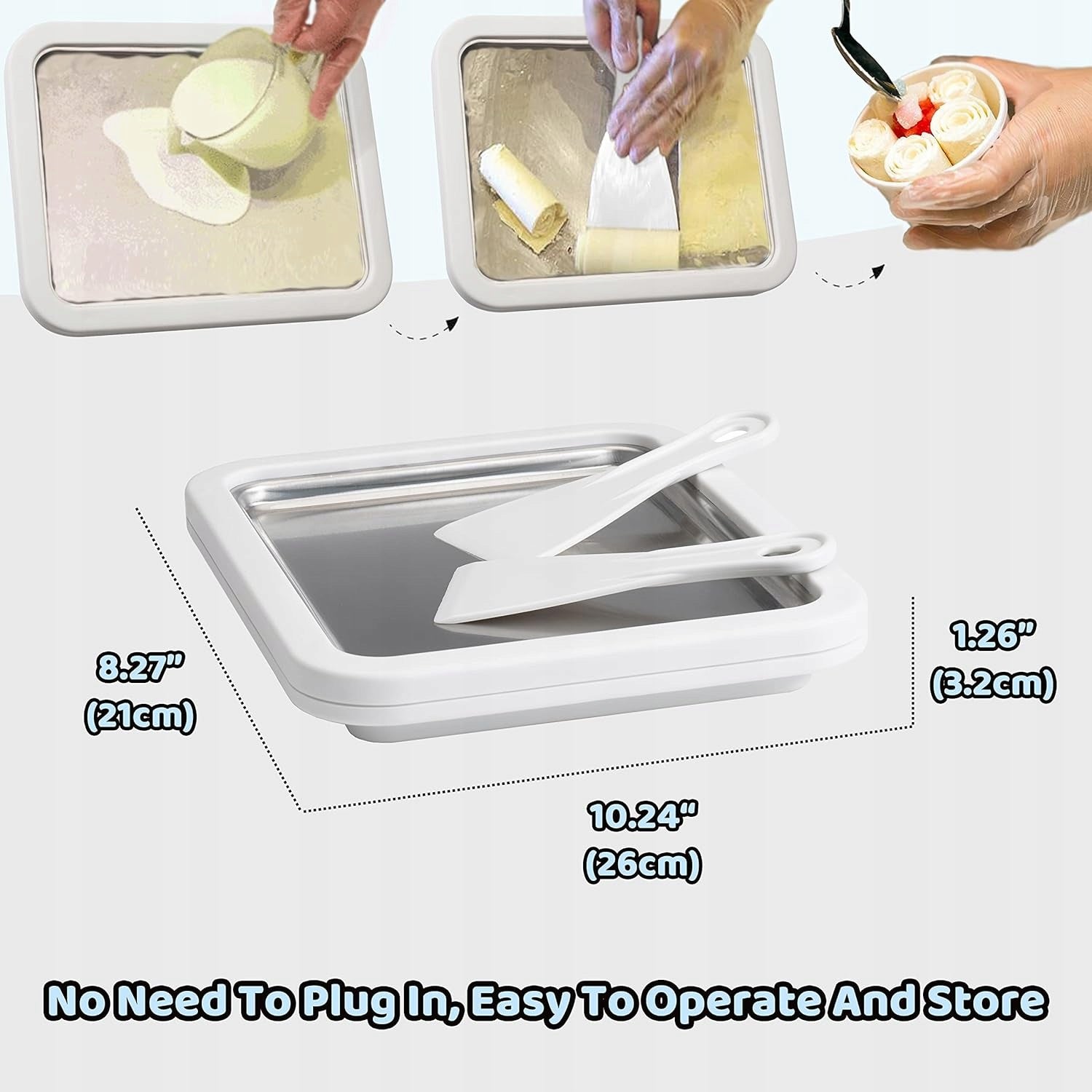 JOYMECH INSTANT ICE CREAM MAKER - SOFT ICE CREAM SLUSHIES SORBET Packaging status original