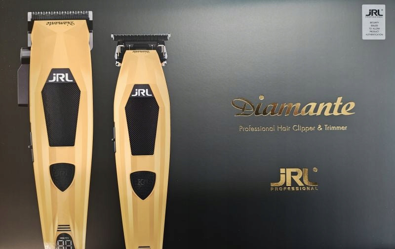 JRL Diamante Haircut Kit Yellow Machine + Trimmer + Stations Manufacturer code 09 DI2025Y