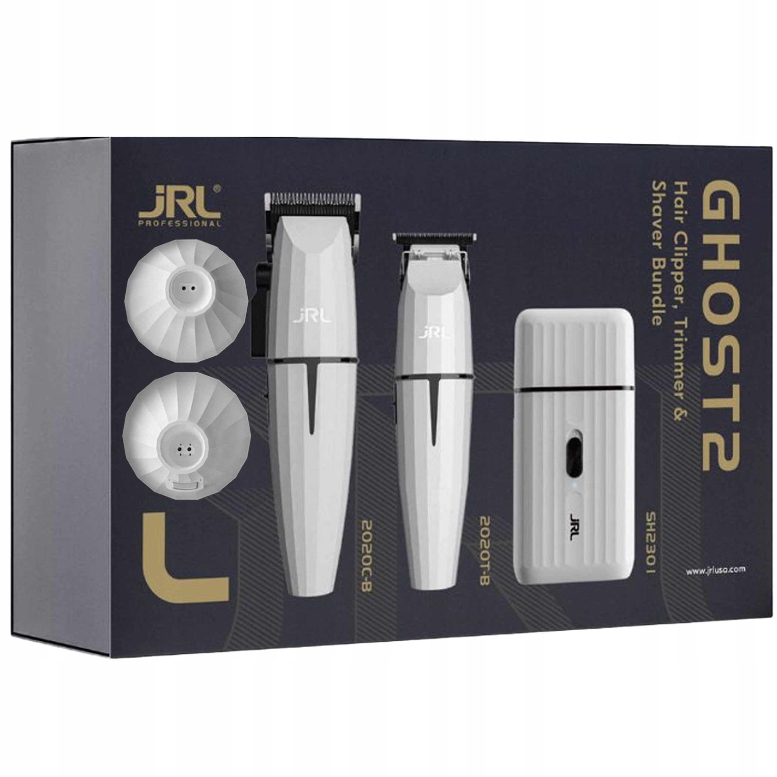 JRL GHOST KIT 2 Set Onyx Machine + Trimmer + Shaver + Bases
