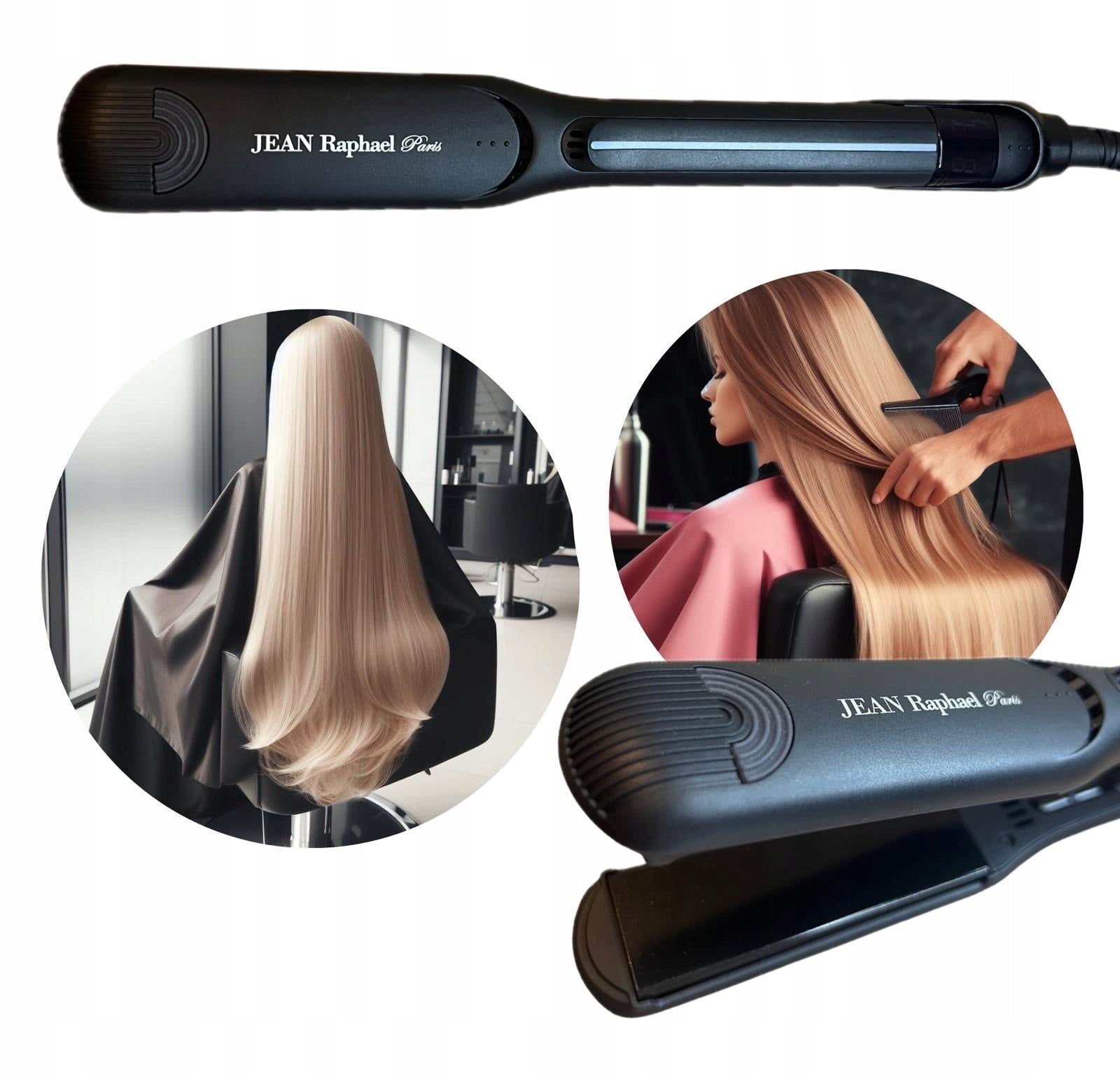 JRP Jean Raphael Paris Titanium Straightener with IONIZATION ProFutura + Freebie! Brand Jean Raphael Paris
