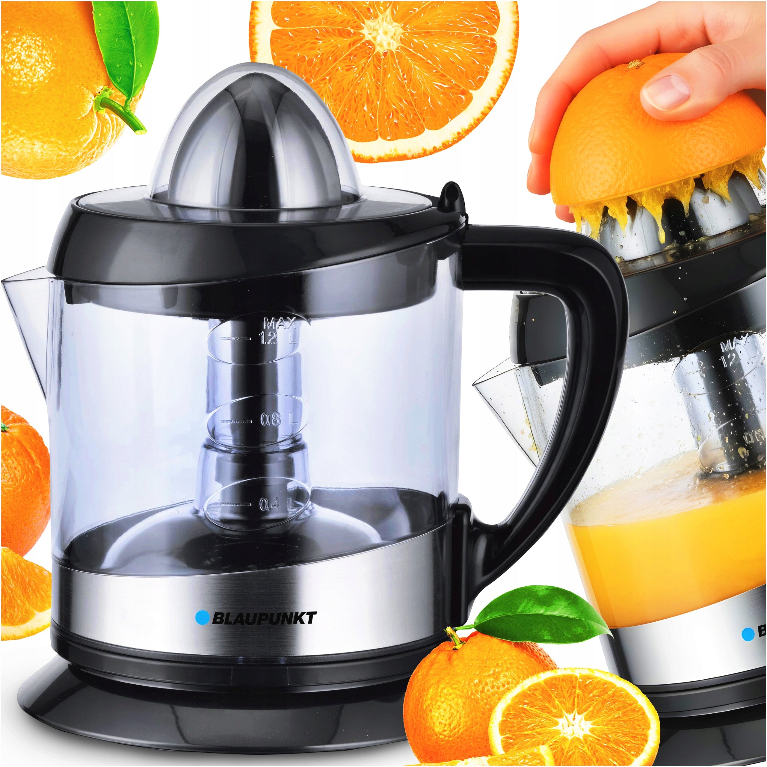 JUICE FRUIT CITRUS JUICER BLAUPUNKT CJS401 BLACK 40W 1,2L