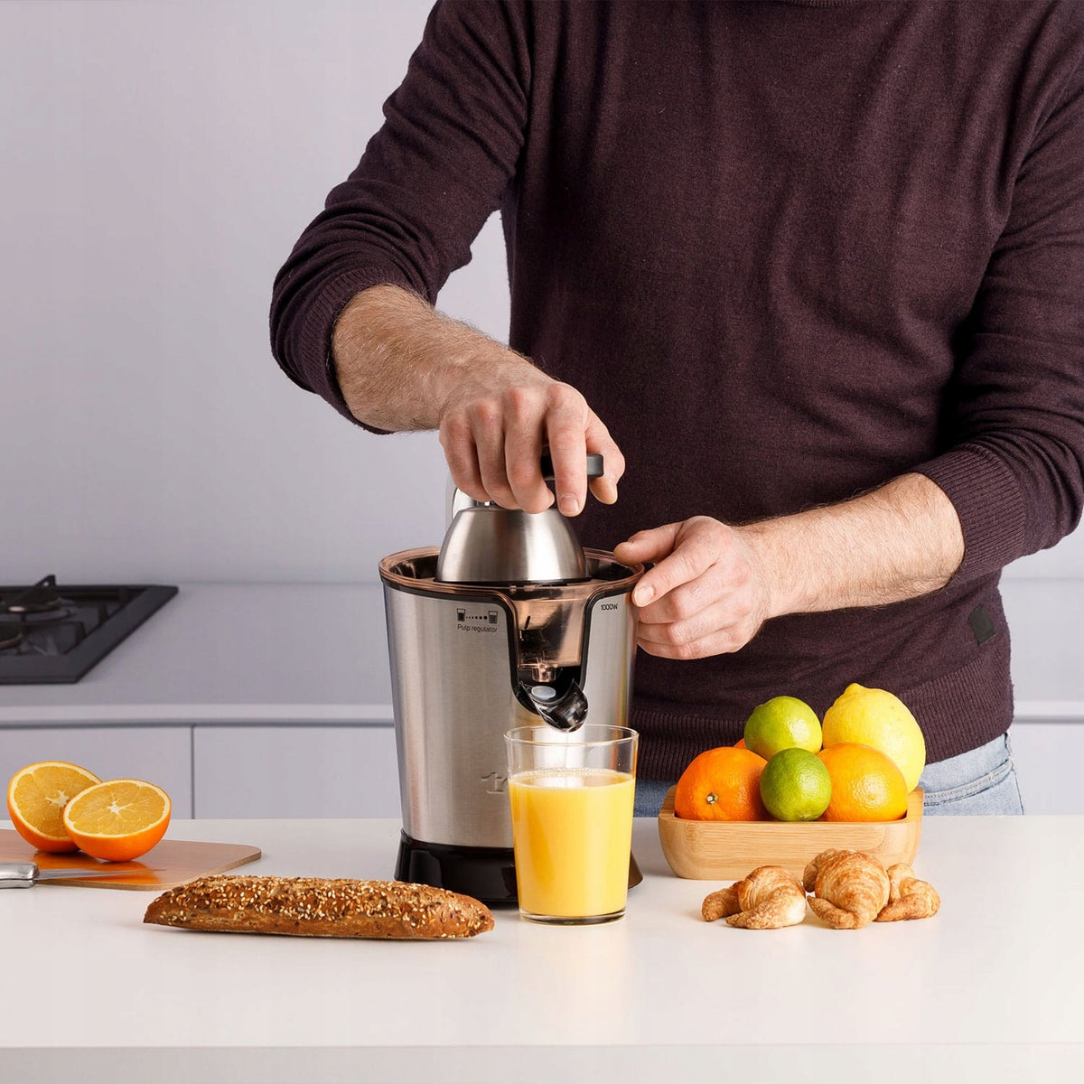 JUICE FRUIT CITRUS JUICER STAINLESS STEEL Taurus Easy Press 1000W EAN (GTIN) 8414234242693