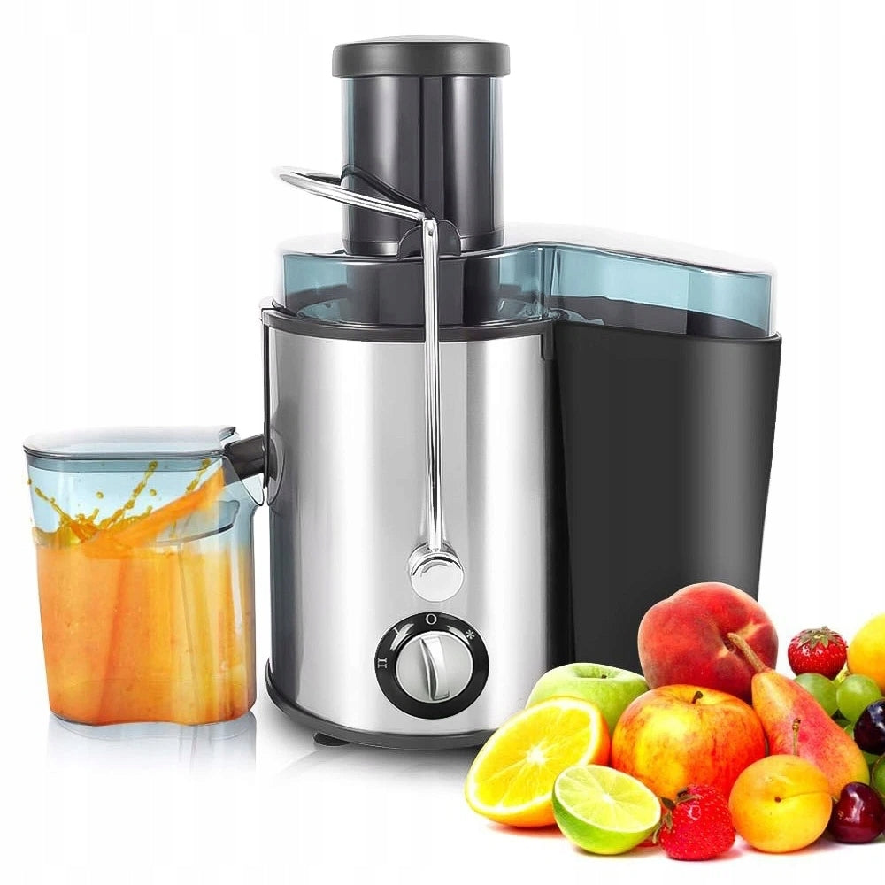 JUICER 1000W 500ML SILVER 2 SPEED 65MM HOLE FOR FRESH JUICE