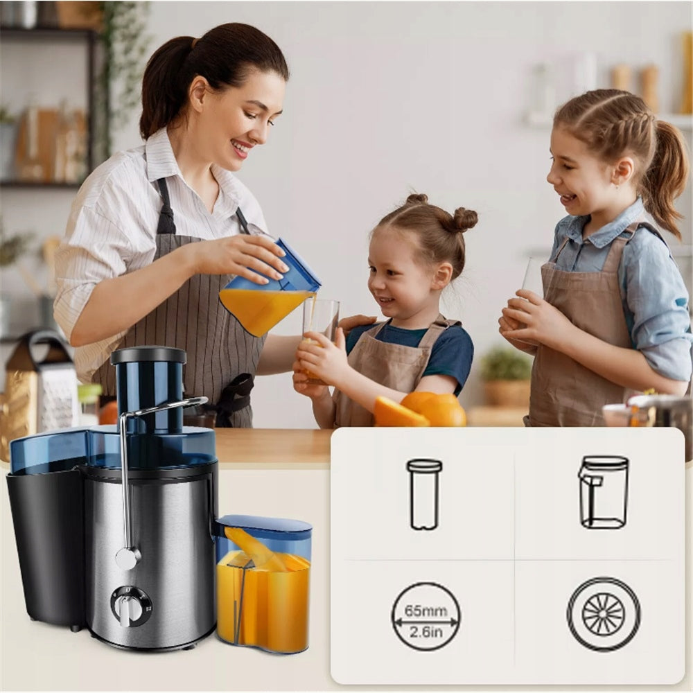 JUICER 1000W STAINLESS STEEL 2 SPEED WIDE FRUIT BATCH Manufacturer code JM501X
