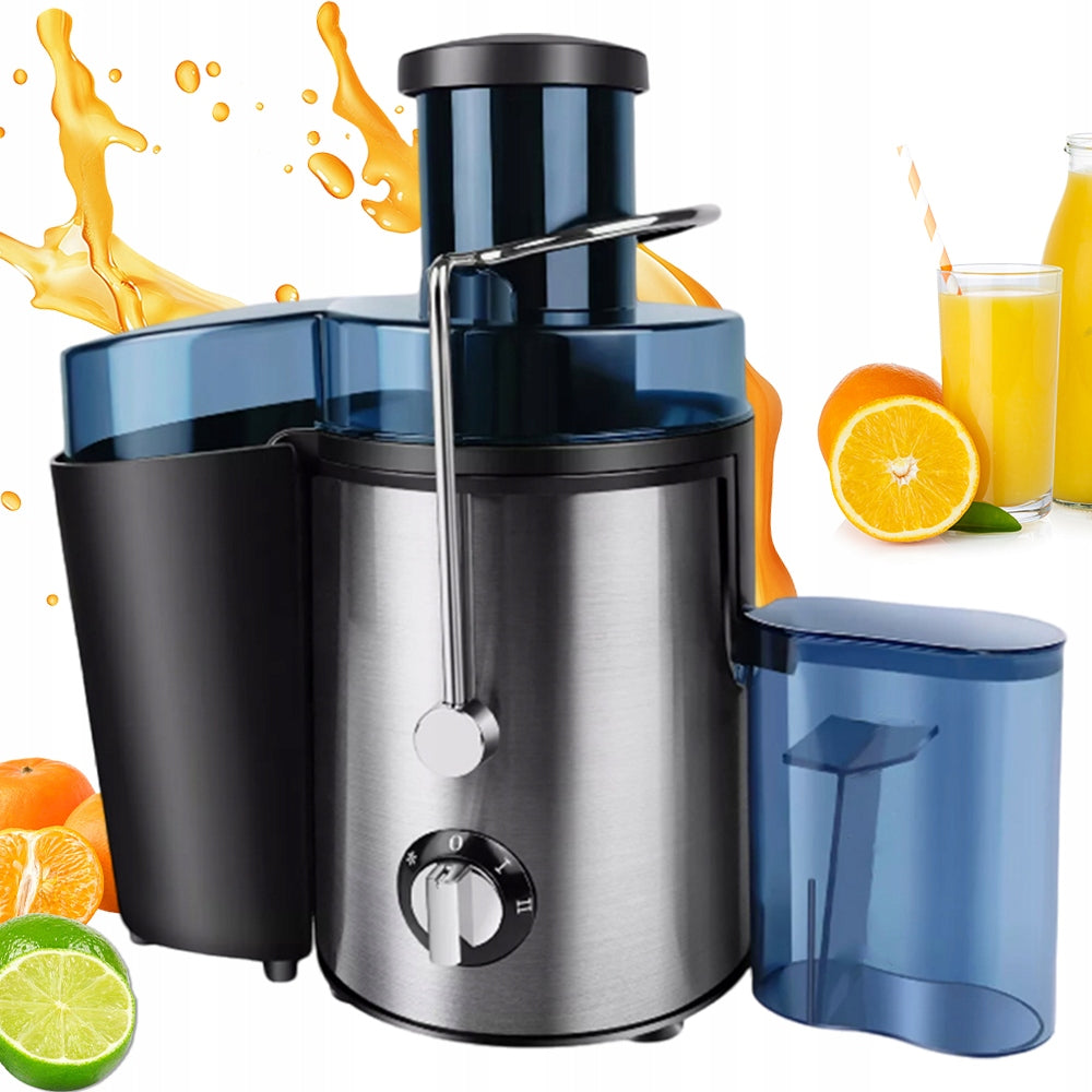 JUICER 1000W STAINLESS STEEL 2 SPEED WIDE FRUIT BATCH