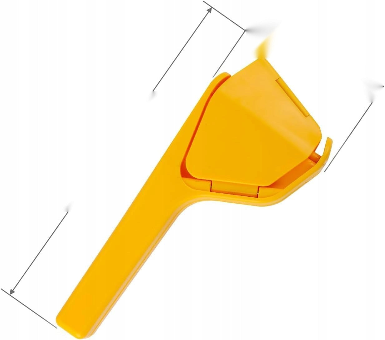 JUICER 25X10CM MANUAL FOLDING YELLOW CITRUS LEMON JUICER Brand no brand
