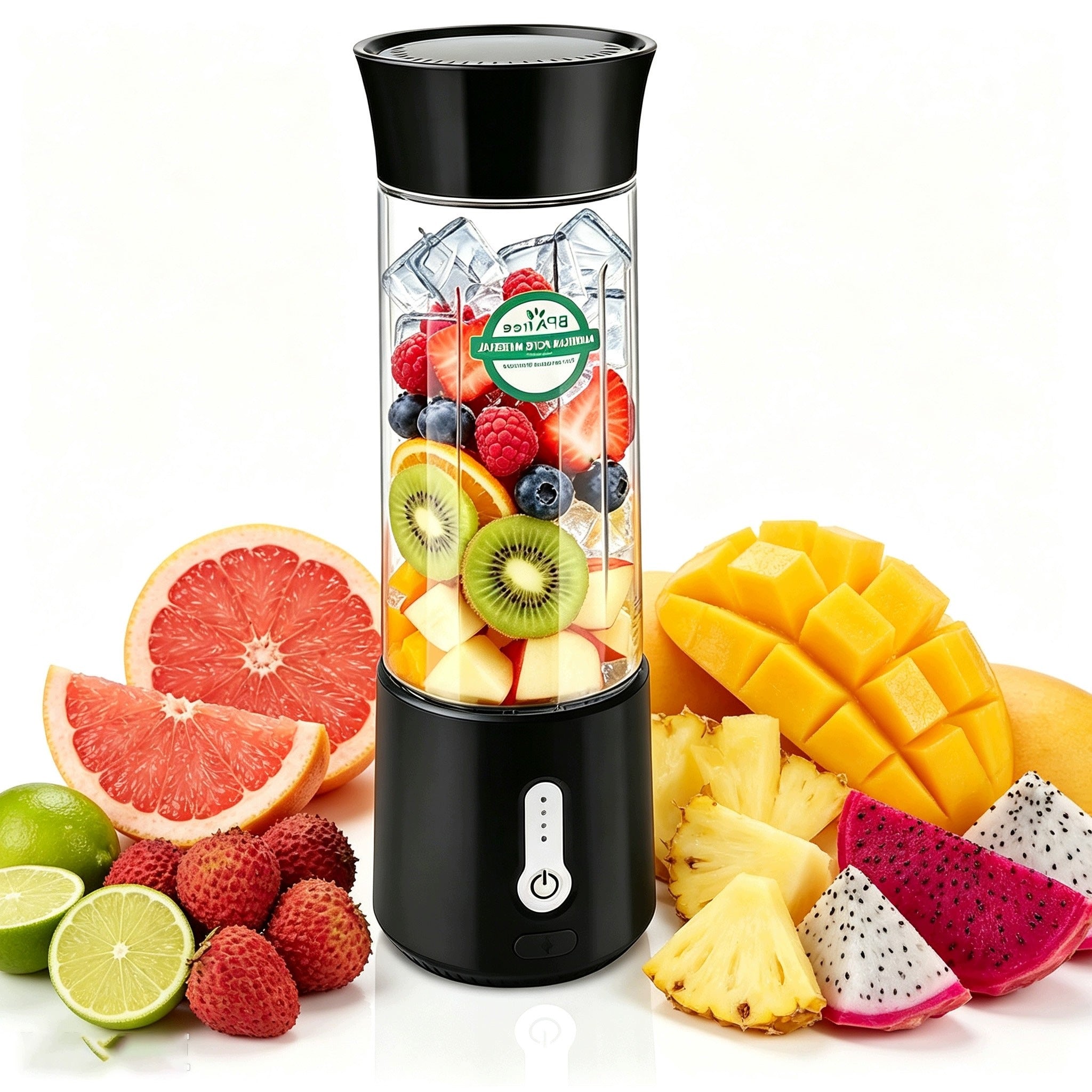JUICER CORDLESS PORTABLE LEAK-PROOF HEALTHY NUTRITIOUS BEVERAGES ON-THE-GO