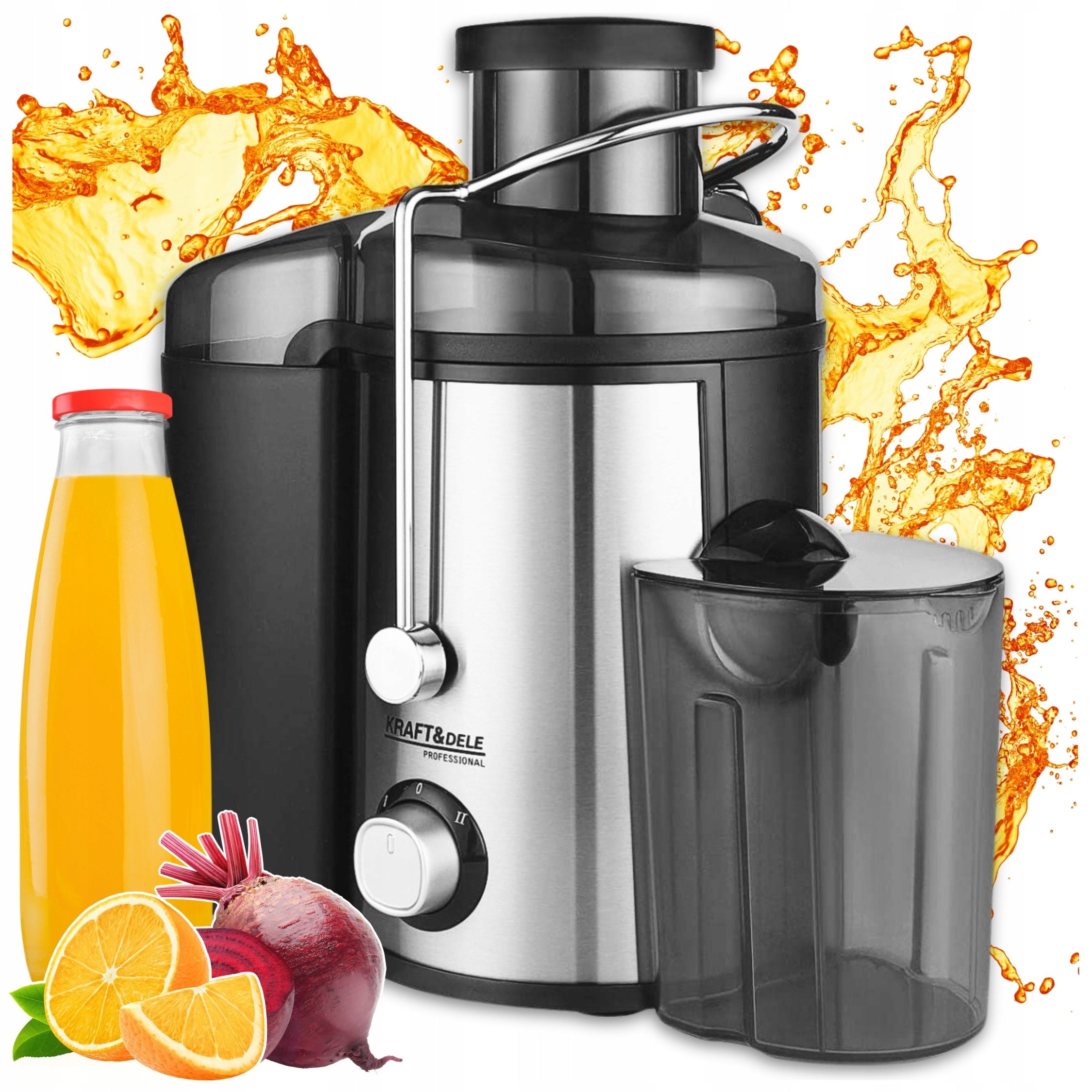 JUICER ELECTRIC SELF CLEANING JUICER 1600W