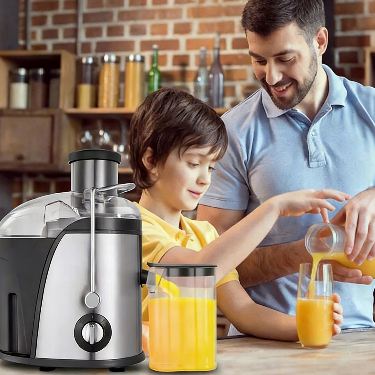 JUICER HIGH SPEED JUICE CONTAINER 1500W Brand no brand
