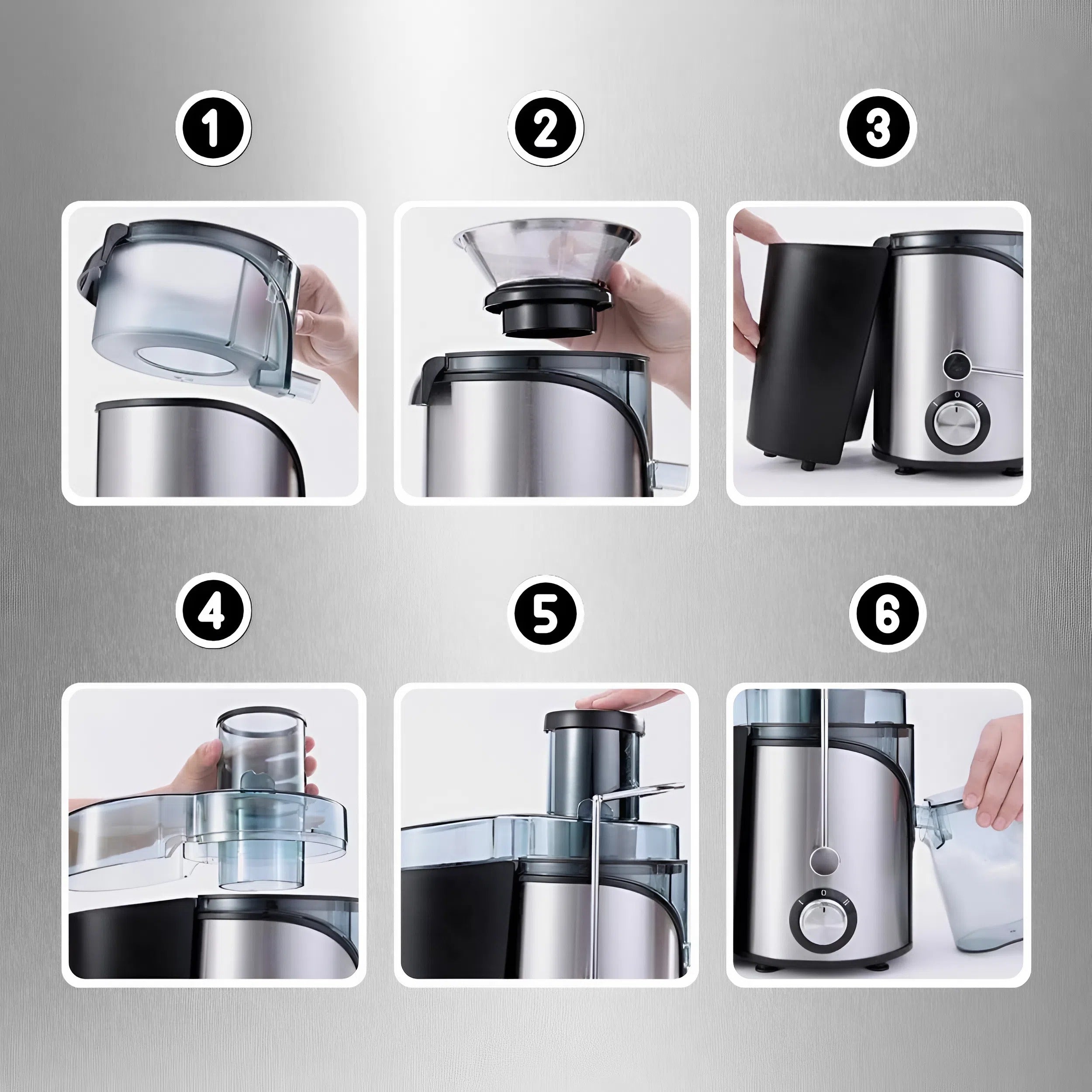 JUICER HIGH SPEED JUICE CONTAINER 800W Brand MEMFLOW