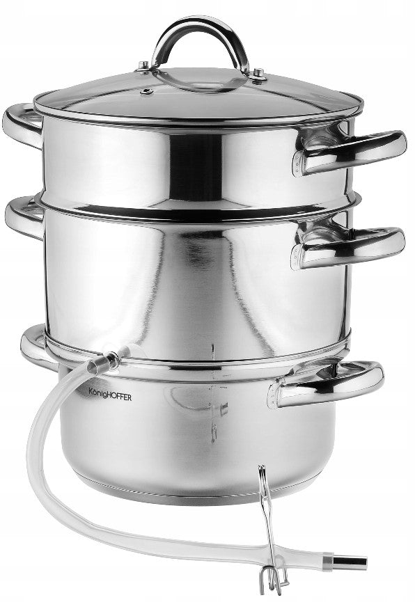 JUICER KONIGHOFFER 8L STAINLESS STEEL INDUCTION GAS Brand Konighoffer