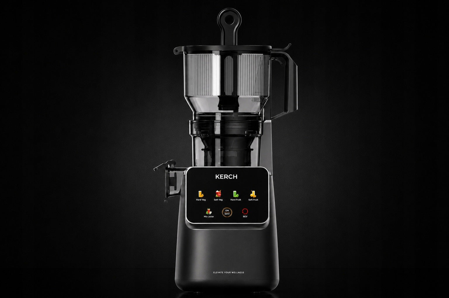JUICER SLOW JUICE FRUIT VEGETABLES KERCH GENIUS 1000W Manufacturer code GENIUS 1000W