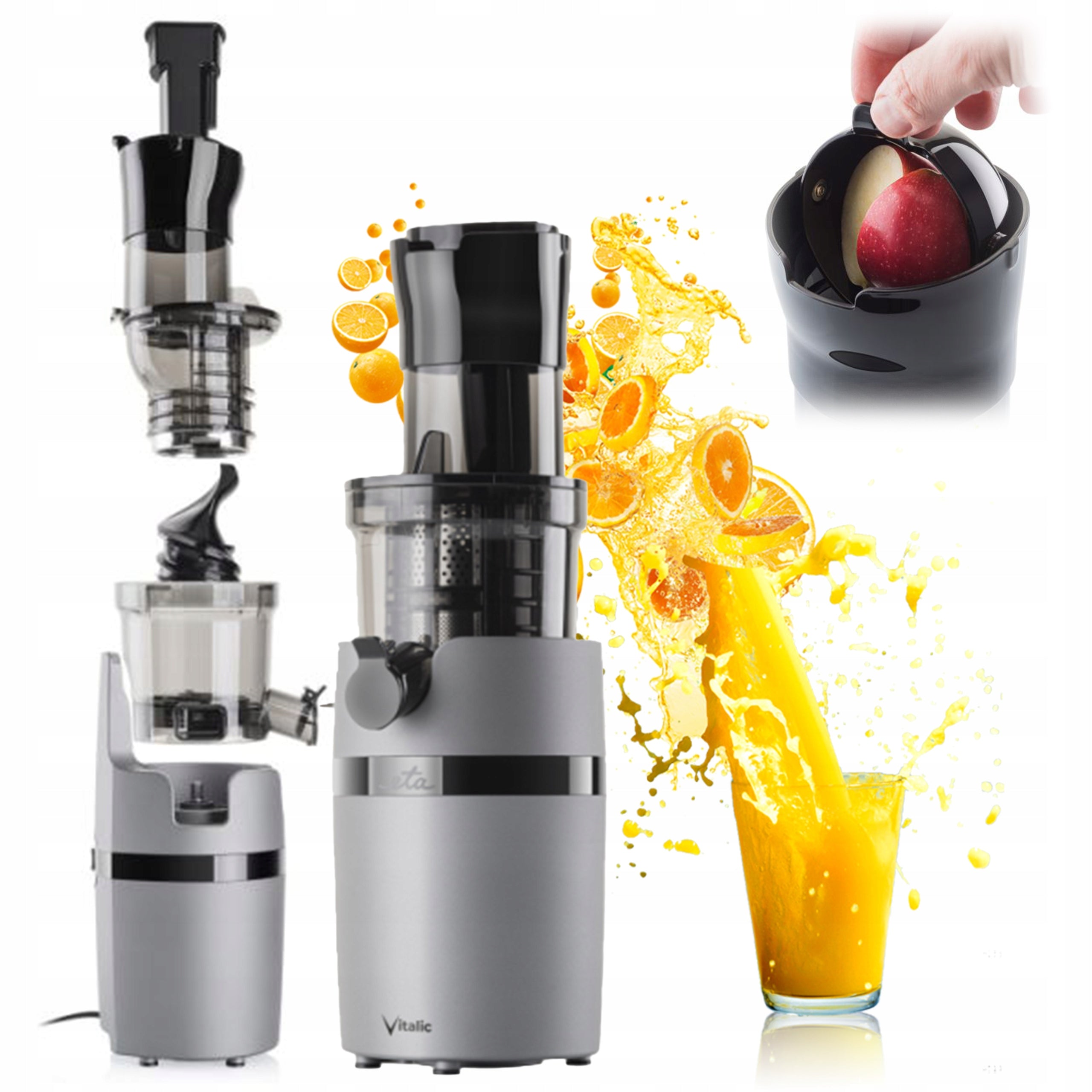 JUICER SLOW JUICER FRUIT VEGETABLE JUICER 200W ETA