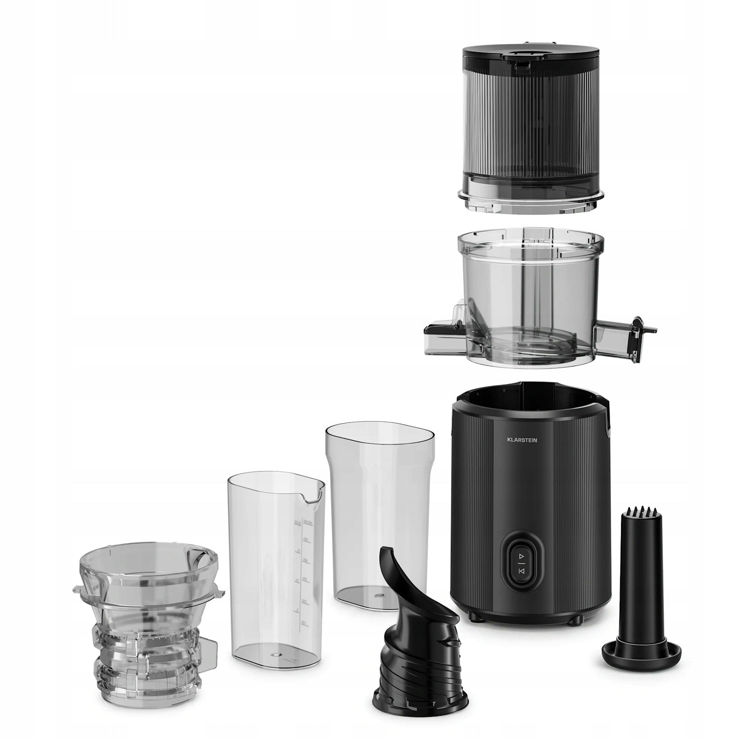 JUICER VEGETABLE FRUIT 300W KLARSTEIN 1.8L BLACK Brand Klarstein