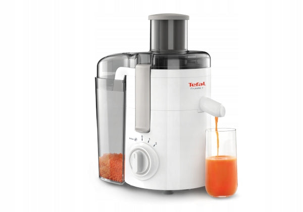 JUICER WITH PULP CONTAINER AND ROTATION ADJUSTMENT SOLID STRONG 350W Dominant color white