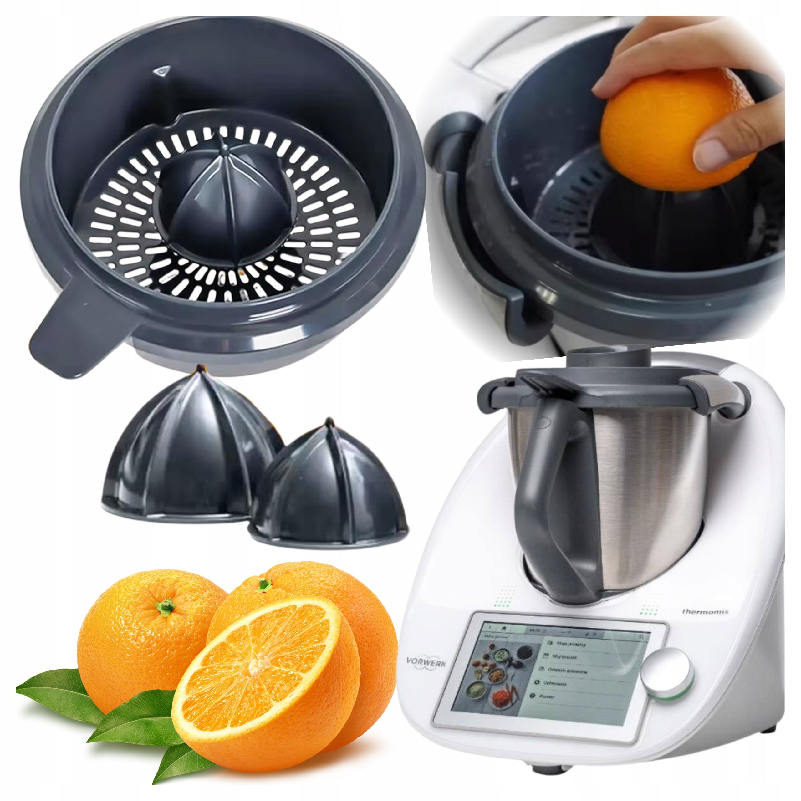 JUICER for Thermomix ROTARY for Citrus Overlay Juicer
